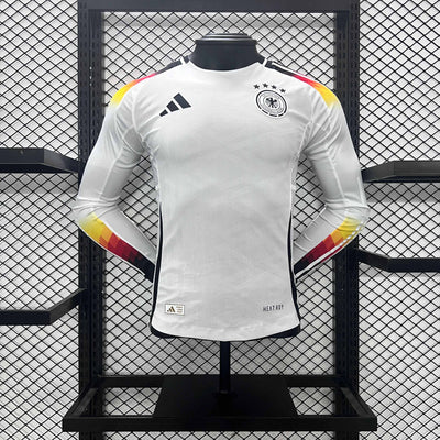 Germany Euros 24/25 Long-Sleeves Home (Player), Front Side