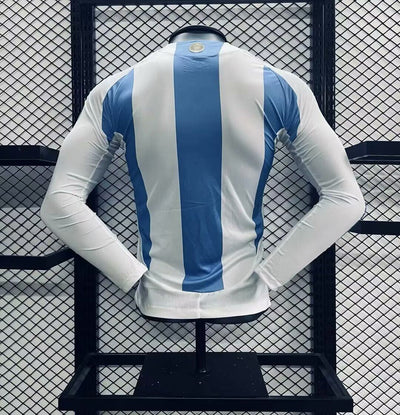 Argentina Copa America 24/25 Long-Sleeves Home (Player), Back Side