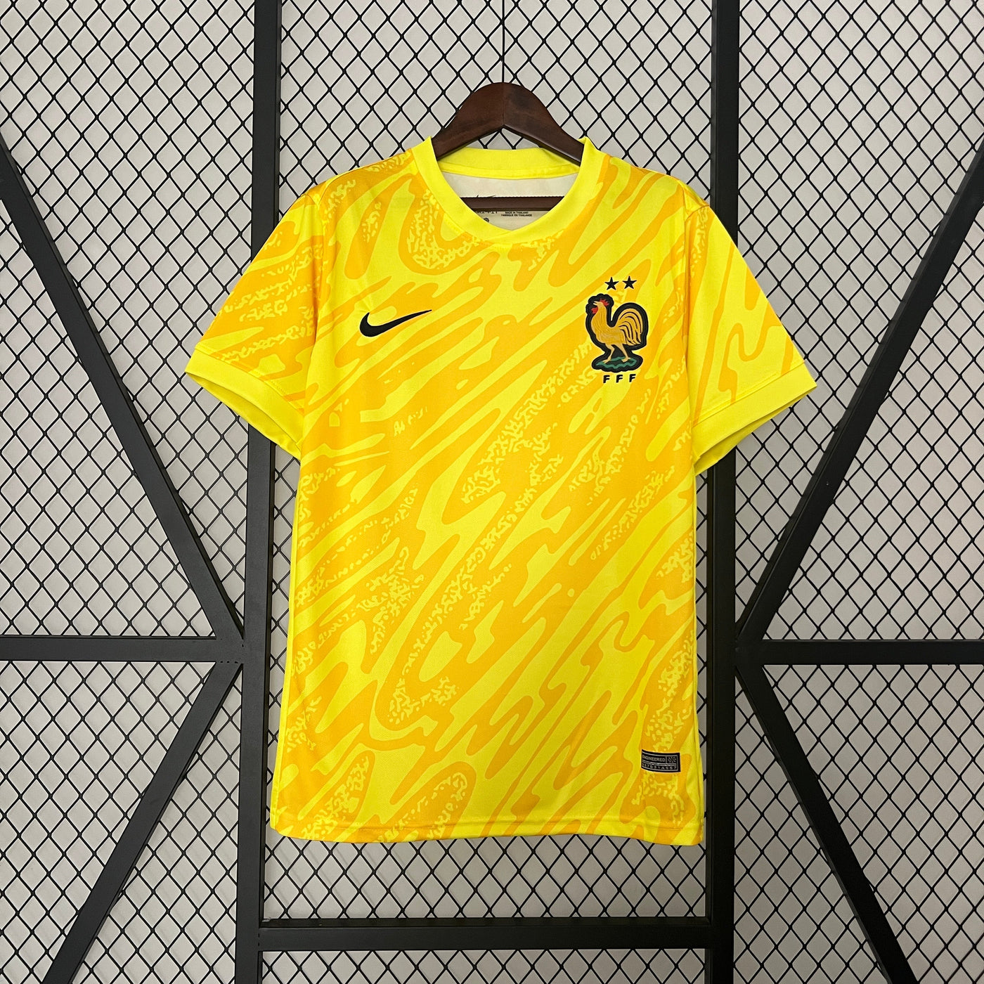 France Euros 24/25 Goalkeeper Yellow (Fan), Front Side