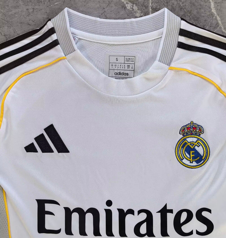 Real Madrid 25/26 Home Unreleased Kit (Fan)