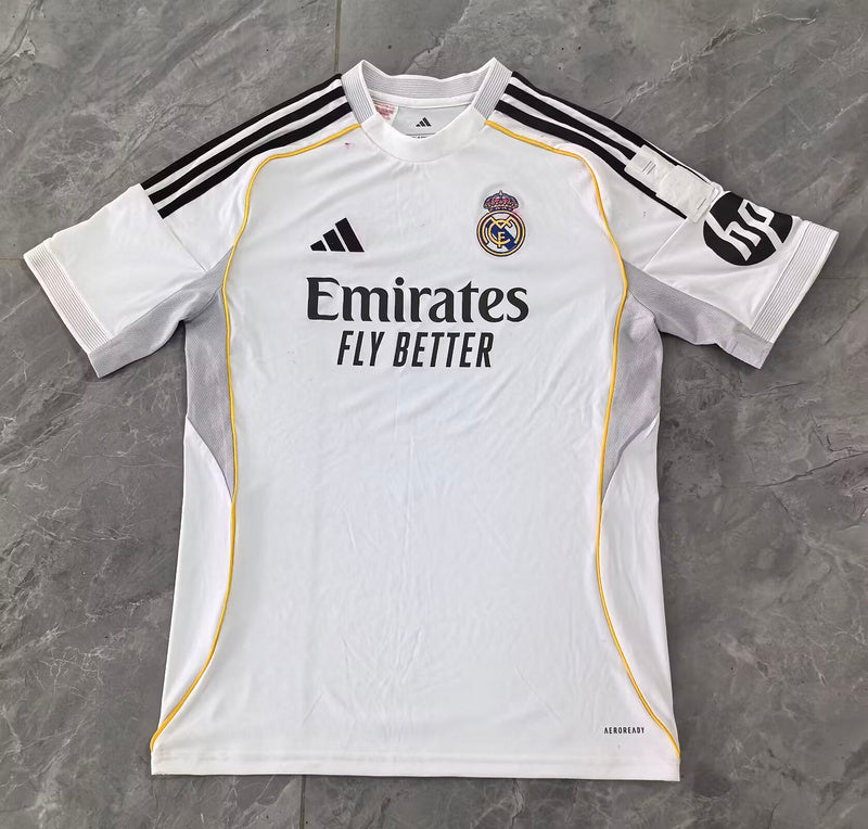 Real Madrid 25/26 Home Unreleased Kit (Fan)