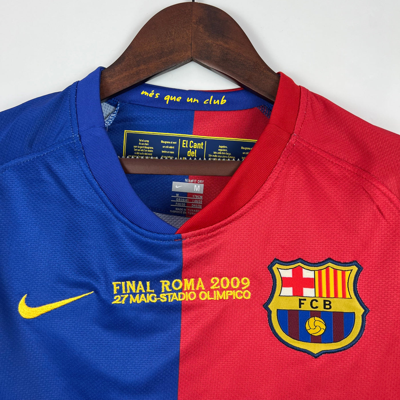 Barcelona Retro 08/09 Champions league edition Home (Fan)