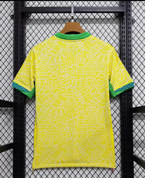 Brazil Copa America 24/25 Home (Fan), Back Side