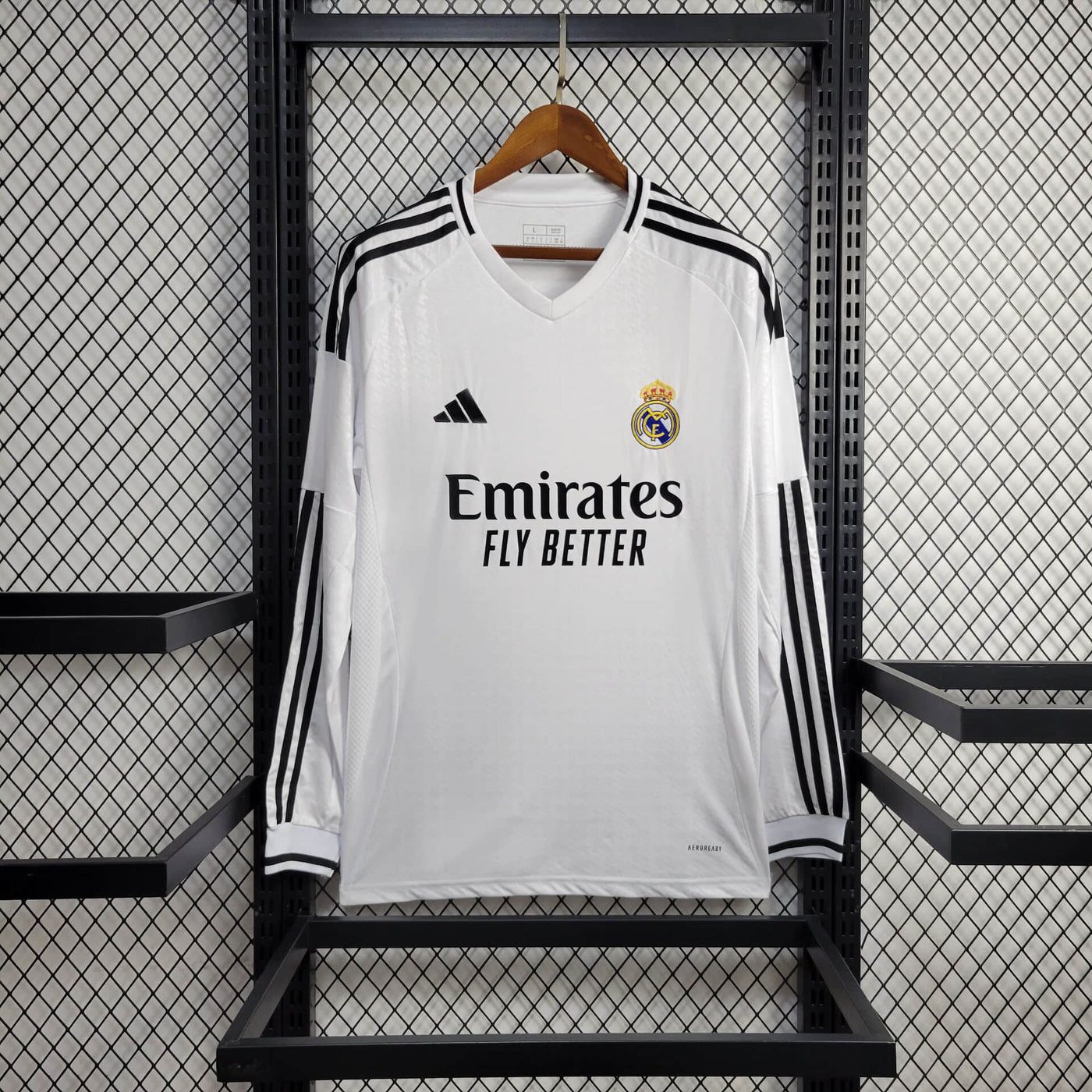 Real Madrid 24/25 Long-Sleeve Home (Fan)