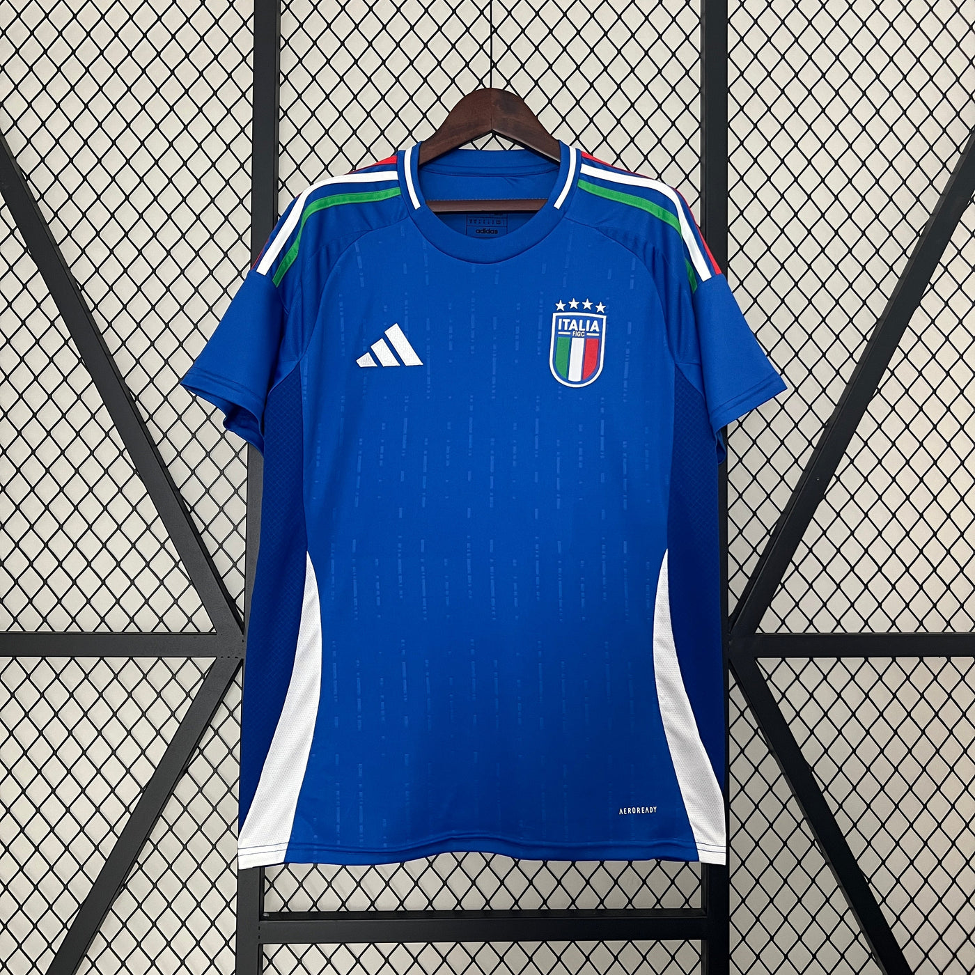 Italy Euros 24/25 home (Fan), Front Side