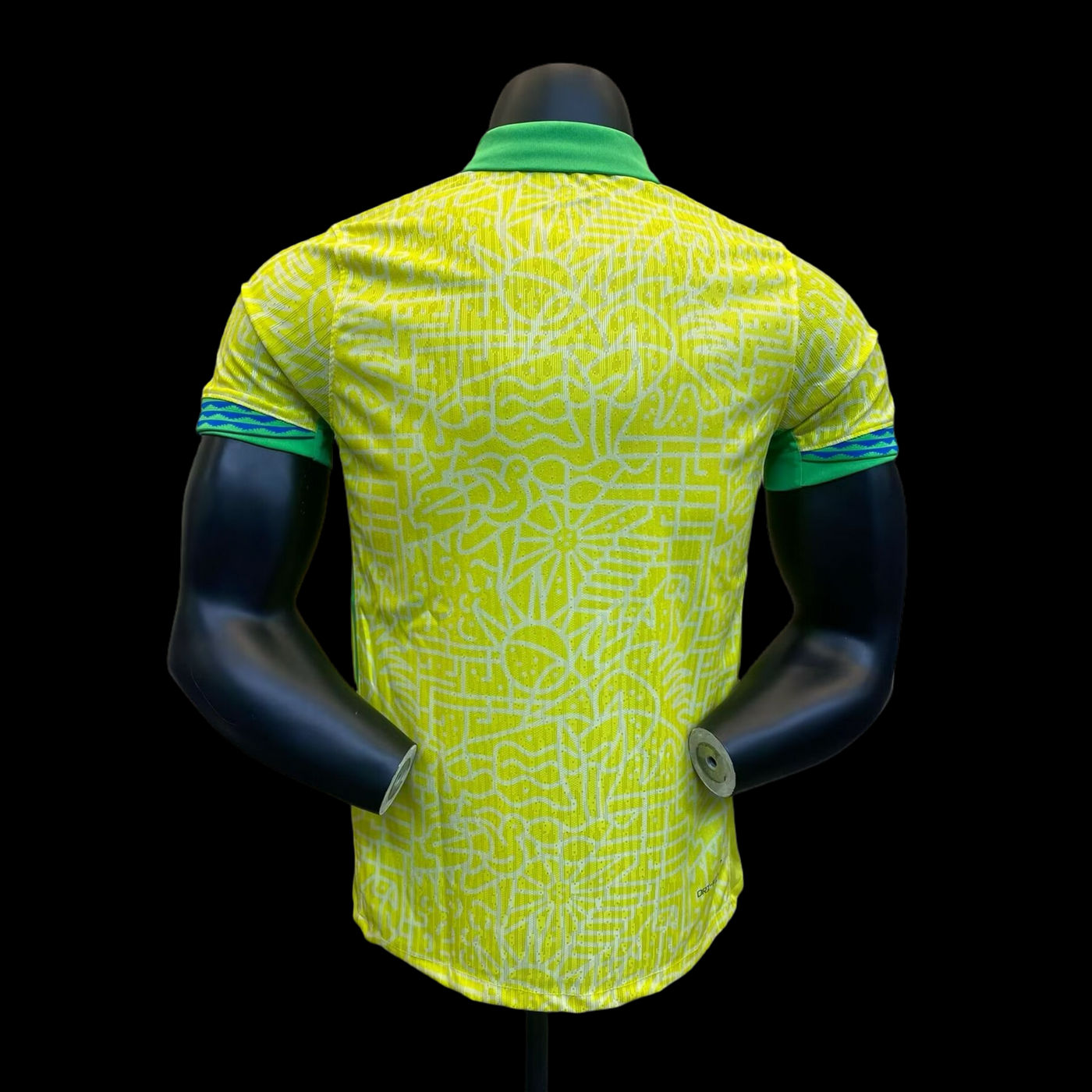 Brazil Copa America 24/25 Home (Player), Back Side